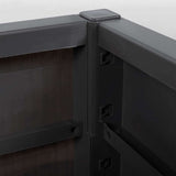 Garden Planter Dark Grey 80x36x35 cm PP 368777