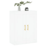 Wall Mounted Cabinet White 69.5x34x90 cm Engineered Wood 830364