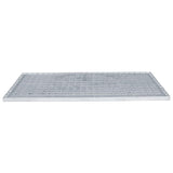 Grating Silver 80 x 40 x 2 cm Hot-Dip Galvanised Steel 42018654