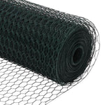 ZNTS Hexagon Fence Green 1.5x50 m Steel 42005434