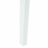 Dining Chairs 2 pcs White 42 x 47.5 x 81 cm Solid Rubber Wood 42020436