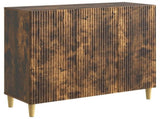 Sideboard Smoked Oak 89 x 34.5 x 80 cm Engineered Wood 894650