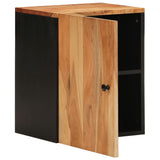 Bathroom Wall Cabinet 38x33x48 cm Solid Wood Acacia 351991