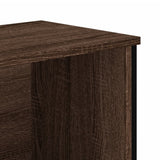 Bookcase Brown Oak 50x31x137,5 cm Engineered Wood 848613