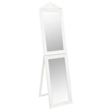 Free-Standing Mirror White 45x180 cm 351524