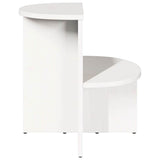 Coffee Table White 50 x 40 x 50 cm Solid pine wood 873527