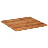 Table Top 80x80x2.5 cm Square Solid Wood Acacia 370938