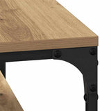 Coffee Table Artisan Oak 81 x 50 x 40 cm Engineered Wood 883495