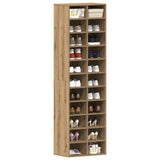 ZNTS Shoe Cabinet Artisan Oak 54x34x183 cm Engineered Wood 859385