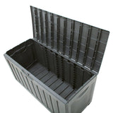 Storage Box Black 118x53x57 cm Polypropylene 153887