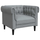Living Room Couch 3 pcs Light Grey 201.5 x 74.5 x 74.5 cm 3385858