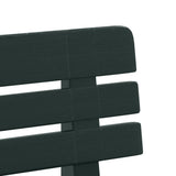 Garden Bench Green 110x52x71 cm Polypropylene 4009381