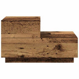 Bedside Cabinet Old Wood 70 x 36 x 40.5 cm Engineered Wood 863063