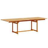 9 Piece Garden Dining Set Solid Wood Acacia and Textilene 3279279