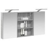 Bathroom Cabinet Set 3 pcs 100 x 10.5 x 50 cm Engineered wood 3403693