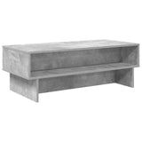 Coffee Table Concrete Grey 100 x 46 x 35 cm Engineered Wood 8000239