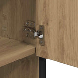Bathroom Furniture Set 3 pcs Artisan Oak Engineered Wood 3402343