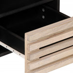 TV Cabinet 100x34x46 cm Solid Wood Mango 377527