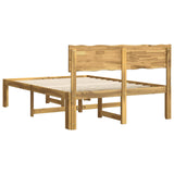 Double Bed Frame with Headboard ROSTOCK White 160 x 200 cm 3405433