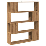 ZNTS Book Cabinet/Room Divider Artisan Oak 100x24x124.5 cm 856745