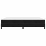 Box Spring Bed with Mattress Black 180 x 210 cm Fabric 3398757