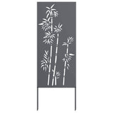 Garden Privacy Screen Anthracite 50 x 140 cm Cold-rolled steel 876296
