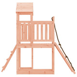 Playhouse with Climbing Wall Solid Wood Douglas 3155832