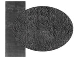 Medium Pile Soft and Washable Rug HUARTE Anthracite 80 x 750 cm 42022484
