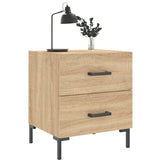 Bedside Cabinet Sonoma Oak 40x35x47.5 cm Engineered Wood 827314