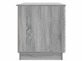Desk with Shelf Grey Sonoma 142.5 x 50 x 75 cm Engineered Wood 3414627