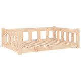 Dog Bed 95.5 x 65.5 x 28 cm Natural 833255