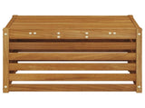 Outdoor Table Solid Acacia Wood Natural 59 x 59 x 37 cm 900483