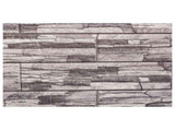 Wall Panels 10 pcs Dark Grey and Light Grey 100 x 50 cm 42046641