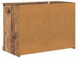 Sideboards 2 pcs Old Wood 70 x 35.5 x 67.5 cm Engineered Wood 3402665