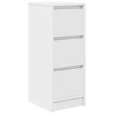 Sideboard White 29.5x34x76 cm Engineered Wood 861634