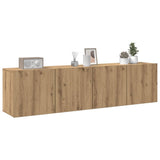 TV Cabinets Wall-mounted 2 pcs Artisian Oak 80x30x41 cm 857669