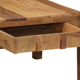 Coffee Table Brown 110 x 55 x 35 cm Solid Reclaim wood 4019624