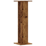 Plant Stands 2 pcs Old Wood 30x30x95 cm Engineered Wood 3307880