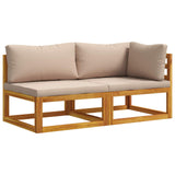 Sectional Corner Sofa with Cushions Natural 42028301