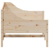 Day Bed without Mattress 80x200 cm Solid Wood Pine 842826