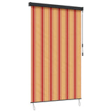 Roller Blind Multicolour 100 x 250 cm Fabric and Aluminum 42037181