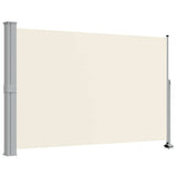 Patio Retractable Side Awning 160 x 300 cm Cream 45194