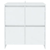 Sideboards 2 pcs White 70x41x75 cm Engineered Wood 3098089