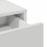 Dressing Table White 79 x 41 x 140 cm Engineered Wood 865136