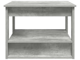 Coffee Table Concrete Grey 72 x 50 x 50 cm Engineered Wood 8000191
