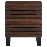 Bedside Cabinet 40x34x46 cm Solid Wood Mango 377430