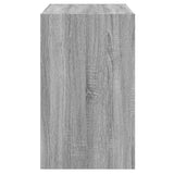 Shoe Cabinet Grey Sonoma 80x42x69 cm Engineered Wood 840006