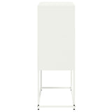 Highboard White 68.5x38.5x107 cm Steel 846511
