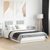 Bed Frame without Mattress White 120x190 cm Small Double 3209961