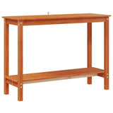Console Table Wax Brown 110 x 40 x 80 cm Solid Pine Wood 858235